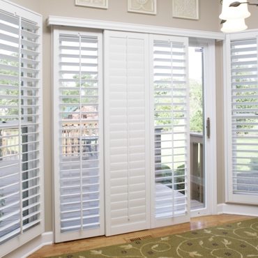 Minneapolis Sliding Patio Door Shutters